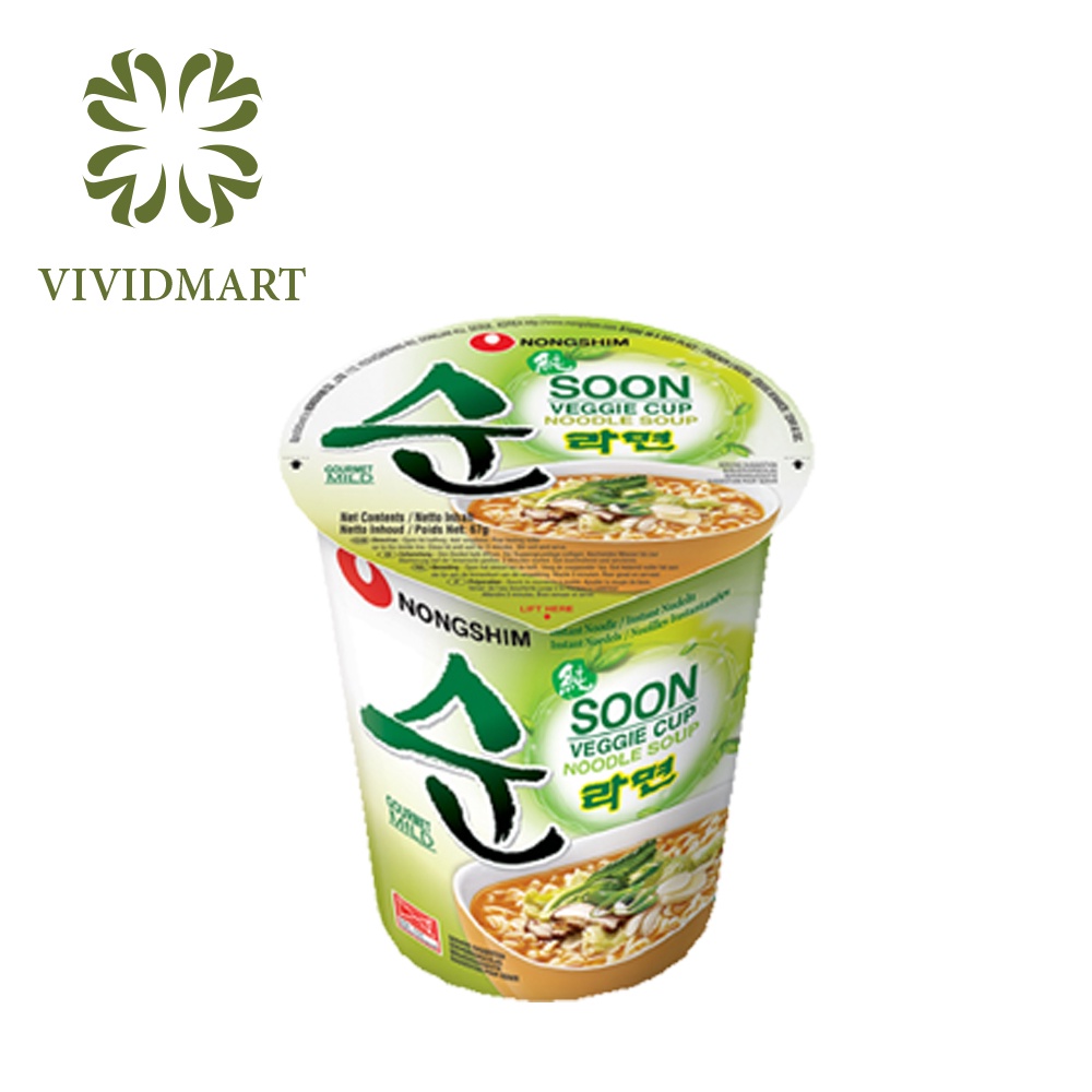 [Ly lẻ] MÌ CUP NONGSHIM HÀN QUỐC 4 VỊ: SHIN RAMYUN CAY, SHIN RED SIÊU CAY, SOON VEGGIE CHAY, KIM CHI – 68g/HỘP | WebRaoVat - webraovat.net.vn