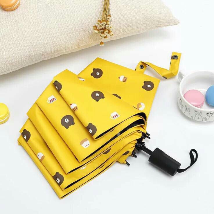 Ô gấu thời trang chống tia uv gấp gọn đáng yêu