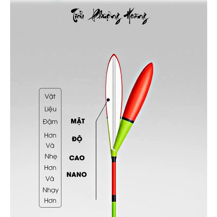 Phau câu đài tiểu phượng hoàng XIAOFENGXIAN mã phao YF,phao câu cá