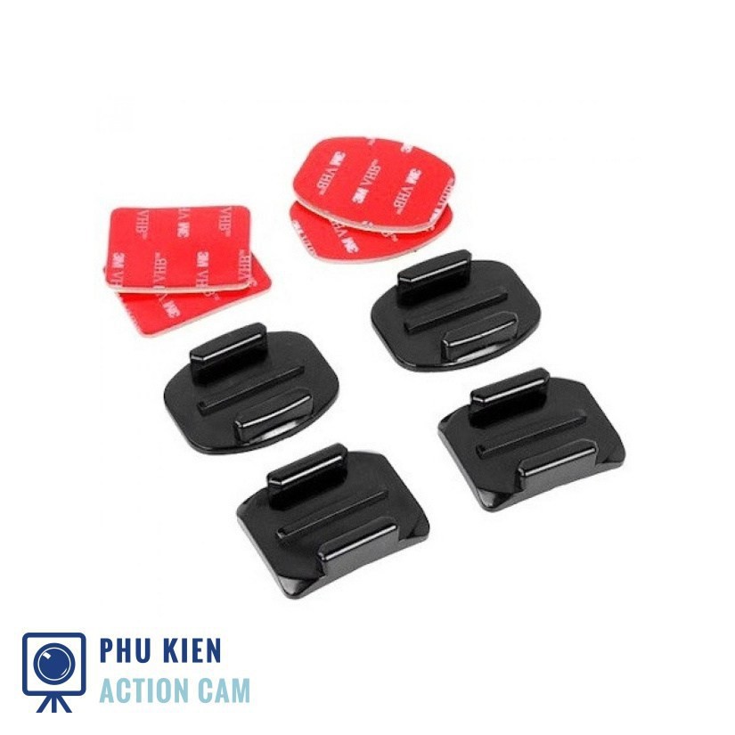 COMBO 4 miếng dán 3M,4 keo 3m, miếng dán camera, hero, eken, sj4000, keo siêu dính đi kèm dành cho cam hành trình | BigBuy360 - bigbuy360.vn