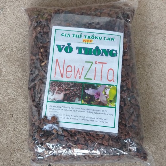 Vỏ Thông Trồng Lan - Giá Thể Trồng Lan (400g - 500g)