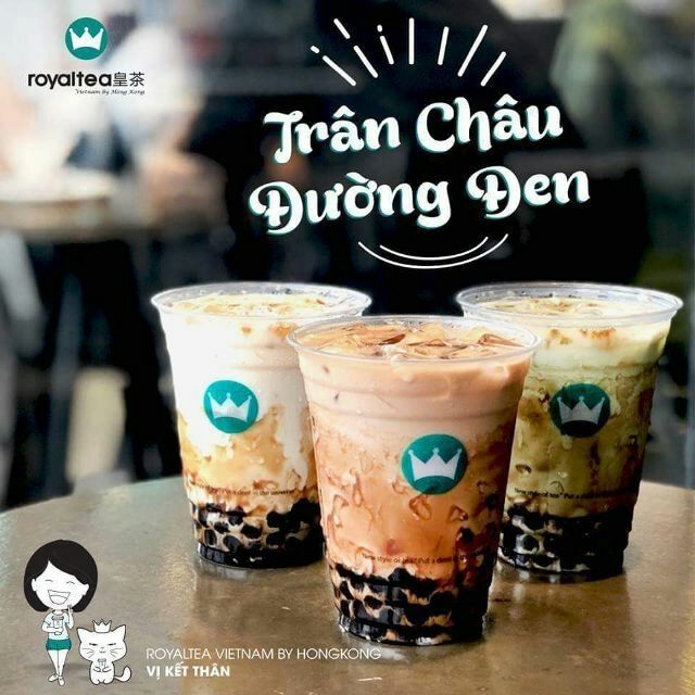 Combo nguyên liệu sữa tươi trân châu đường đen siêu rẻ