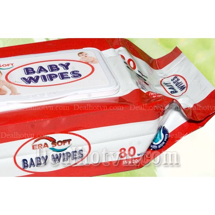 KHĂN GIẤY ƯỚT BABY WIPES ( Có Hóa Đơn)