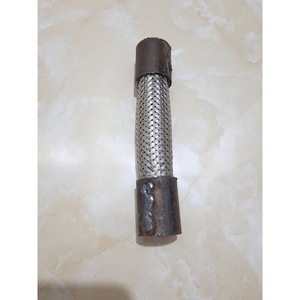 Ống mềm nối bô xe ba bánh loại to dùng bô  máy loại 85cc đến 125cc