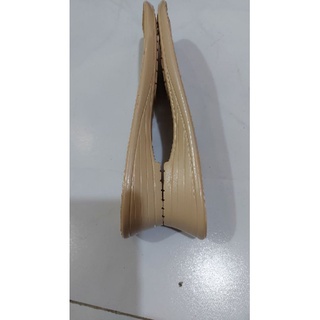 Đế sandan màu kem&đen cao 3cm sz 35->39