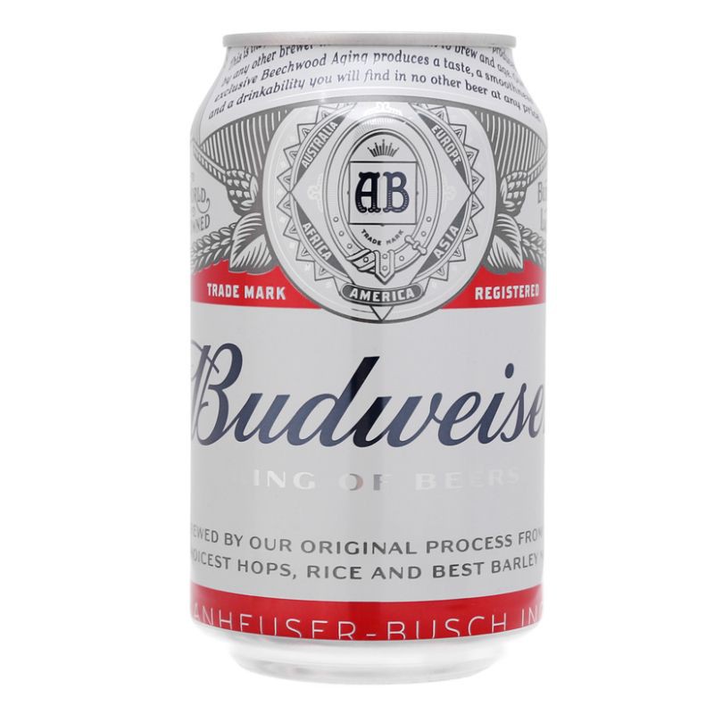 Combo 2  Bia Budweiser 330ML