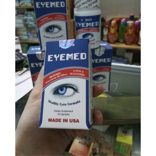 EYEMED - HEALTHY EYES FORMULA - BỔ MẮT, SÁNG MẮT NHẬP KHẨU MỸ