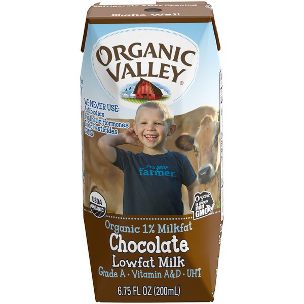 Sữa hữu cơ Organic Valley 200ml