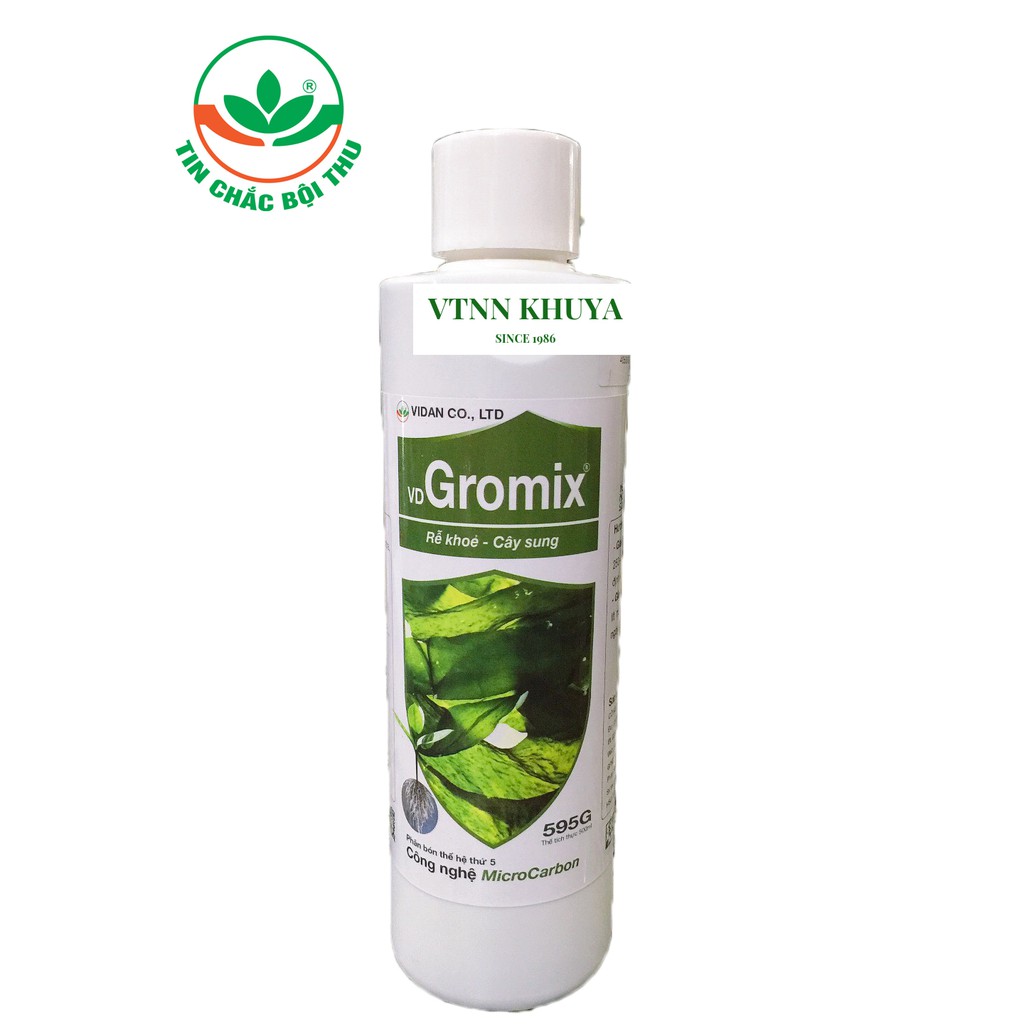 Phân bón thế hệ thứ 5 VD GROMIX Vidan Rễ khỏe Cây sung 500ml