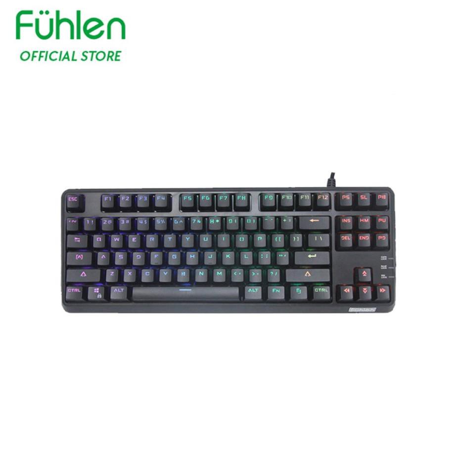 Bàn phím cơ Fuhlen M87s RGB-"Bản mới năm 2020"