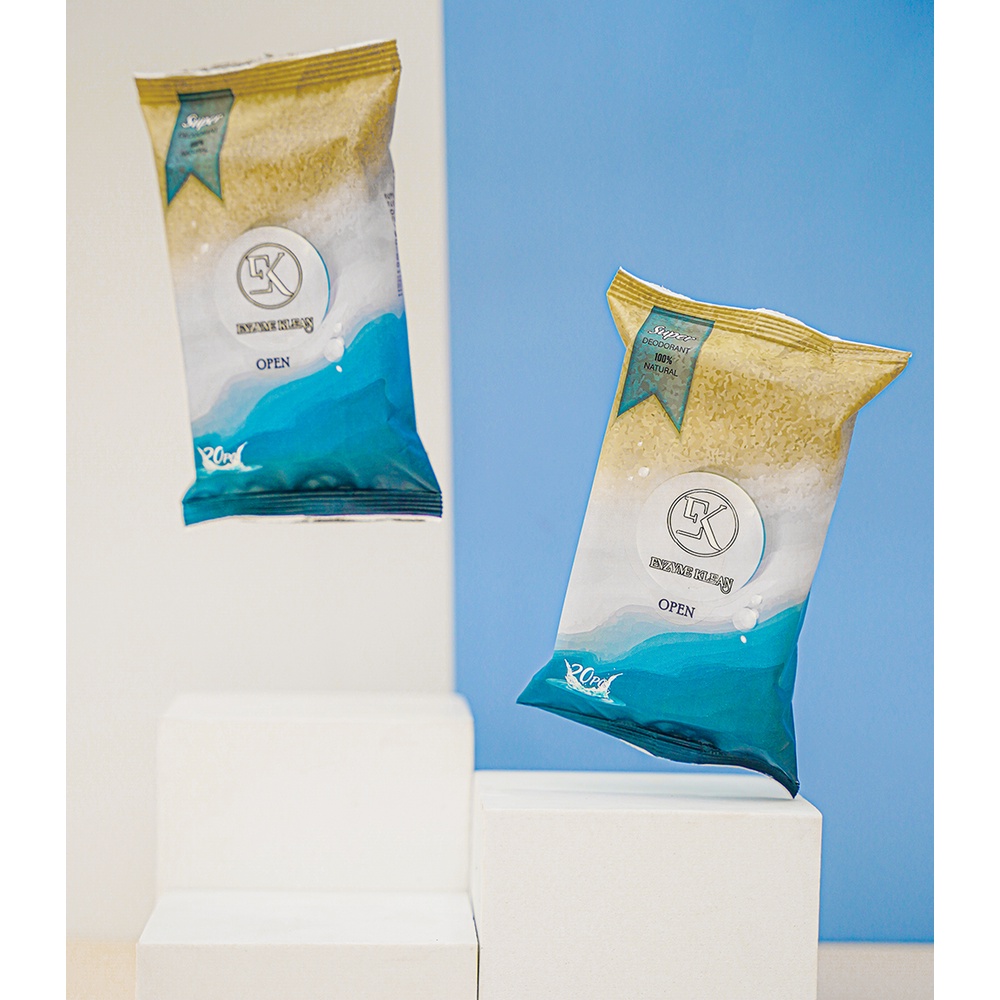 Khăn Giấy Ướt Tẩy Trang Bằng Công Nghệ Sinh Học Tự Nhiên Enzyme Klean - Khăn Ướt EK Adult 5AT01