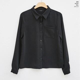 [Mã ladoshop Freeship+ Mua 1 Tặng 1] ÁO SƠ MI TRƠN BASIC MÀU ĐEN, ĐỎ FORM RỘNG OVERSIZE 1 TÚI