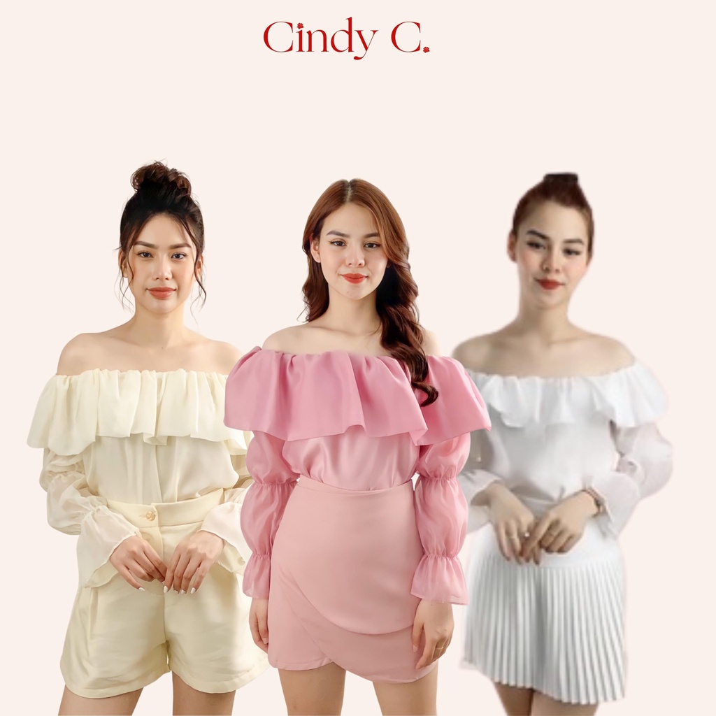 [93] Áo Hesperia CINDY C chất liệu Organza thiết kế điệu đà nữ tính 308