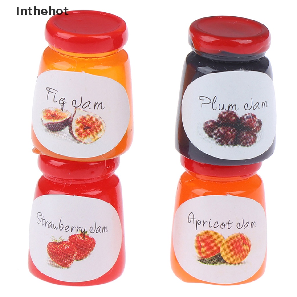 Bộ 4 Mứt Jam 1: 12 Trang Trí Nhà Búp Bê Xinh Xắn