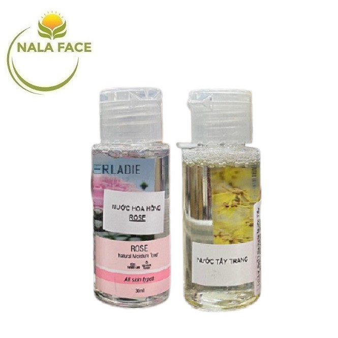 Sample Nước Tẩy Trang / Nước Hoa hồng Derladie (30ml)