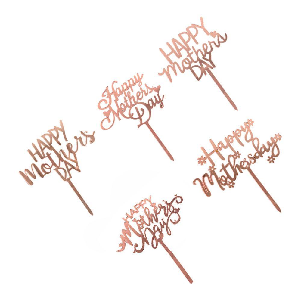 YNATURAL Thiệp Chúc Mừng Ngày Của Mẹ Trang Trí Bánh Kem