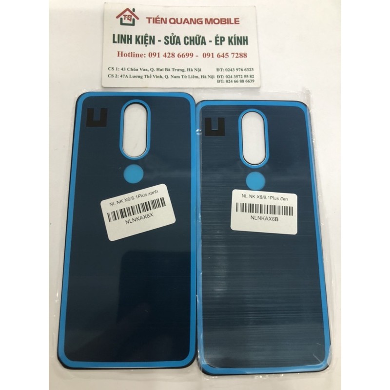 Nắp lưng đt Nokia X6/6.1 Plus