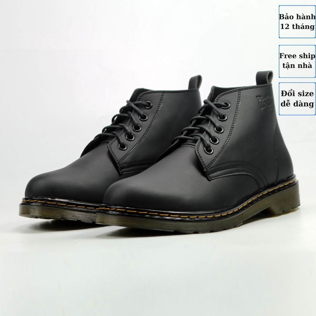 Giày Boots nam nữ Dr.68 Da trơn đủ size 35-> 44 bảo hành 1 năm Lucas Shoes | WebRaoVat - webraovat.net.vn