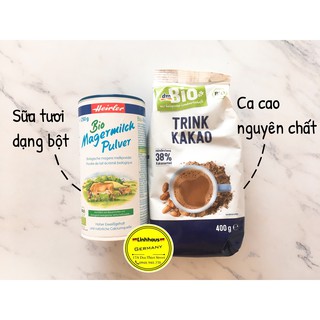 Cacao nguyên chất hữu cơ