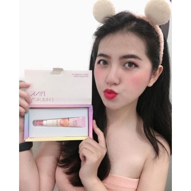 Kem làm hồng má Pink Emulsion