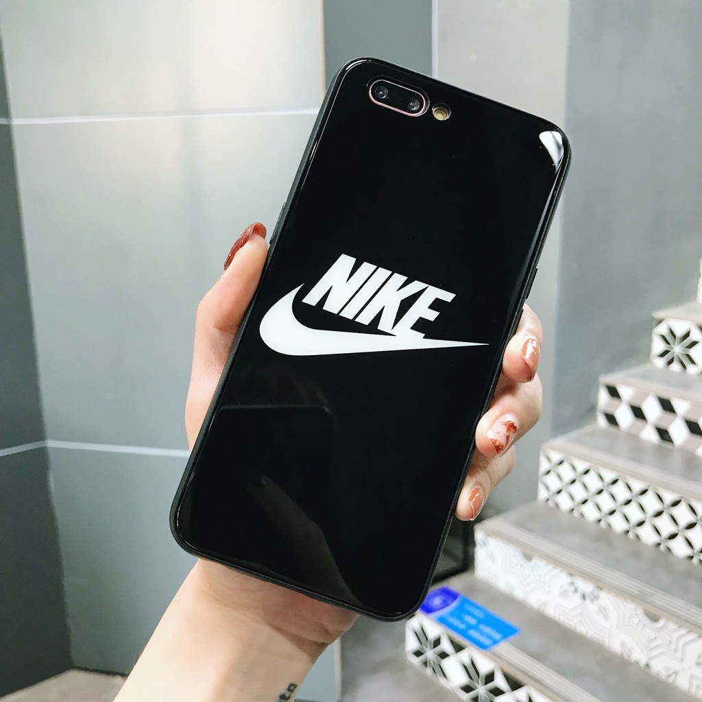 Ốp Lưng Kính Cường Lực NIK Ốp lưng iphone 6 6plus 6s 6s plus 7 7plus 8 8plus x xs xs max 11 11 pro 11 promax -k141