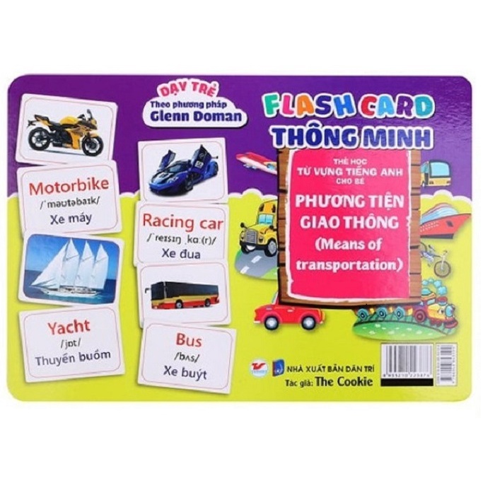 Sách - Flash Card Thông Minh - Phương Tiện Giao Thông Sách Khám Phá Sách Tương Tác