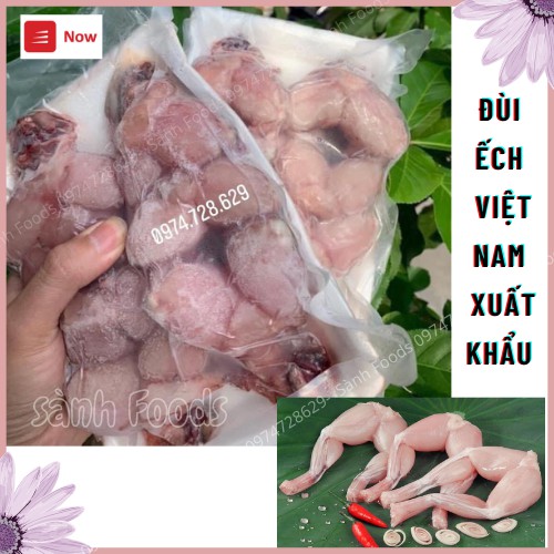 [ Hà Nội] Đùi ếch loại 1 làm sạch - khay 500gr / ship nhanh 30p