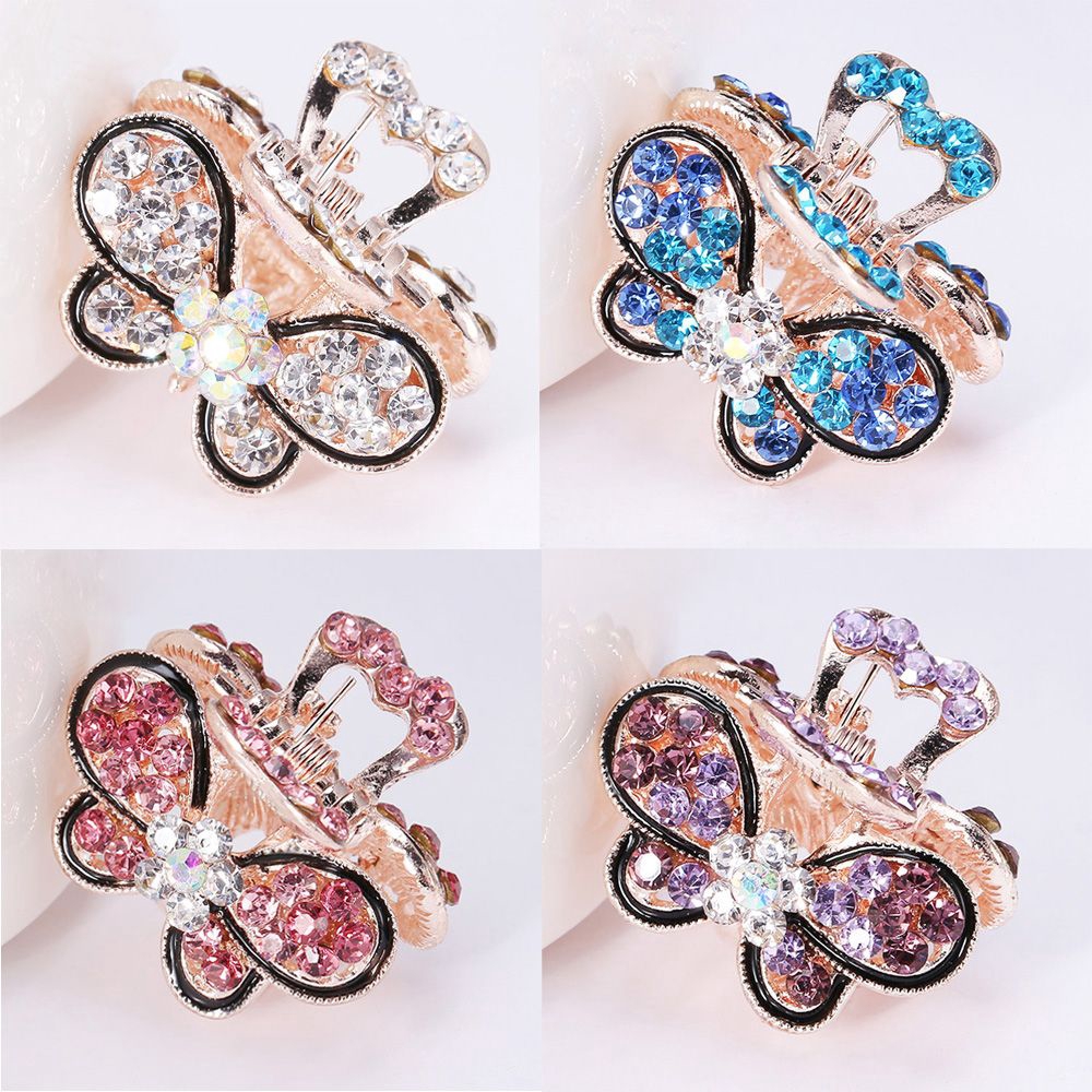 Fashion Girls Women Gifts Jewelry mini Butterfly Hairpins