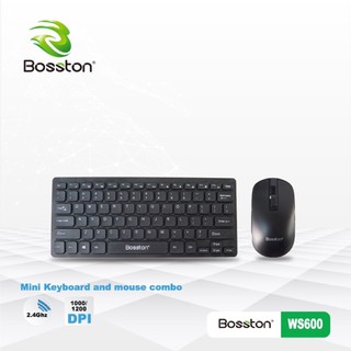 Bộ combo bàn phím + mouse mini Bosston WS600 cho văn phòng