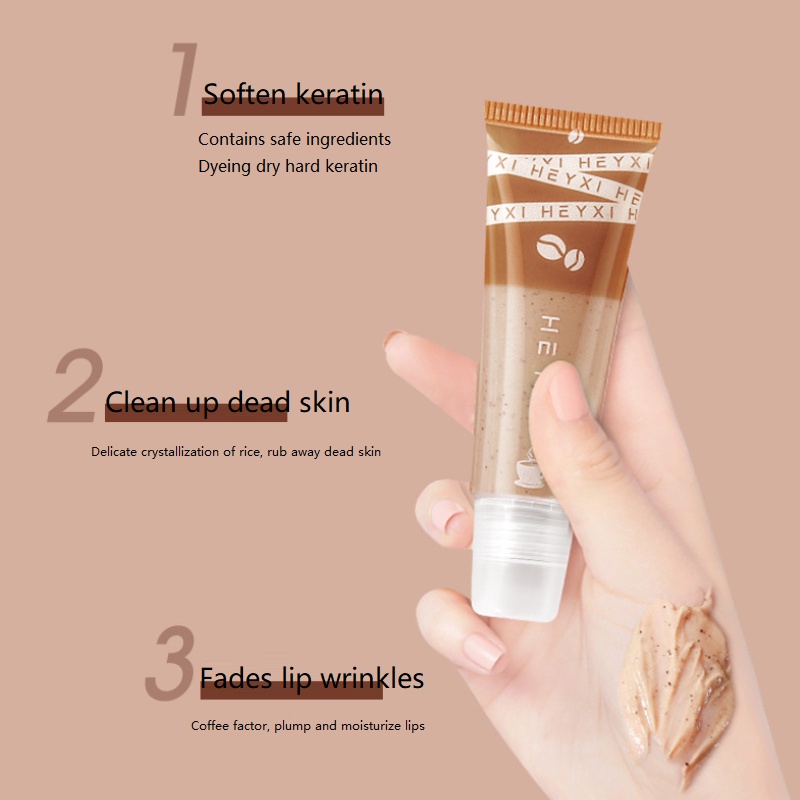 Kem Tẩy Tế Bào Chết Môi Chiết Xuất Cà Phê Dưỡng Ẩm Hiệu Quả