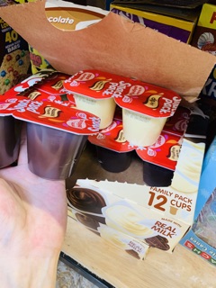 HÀNG MỸ - SET 2 HỦ PUDDING VỊ SOCOLA +VANI