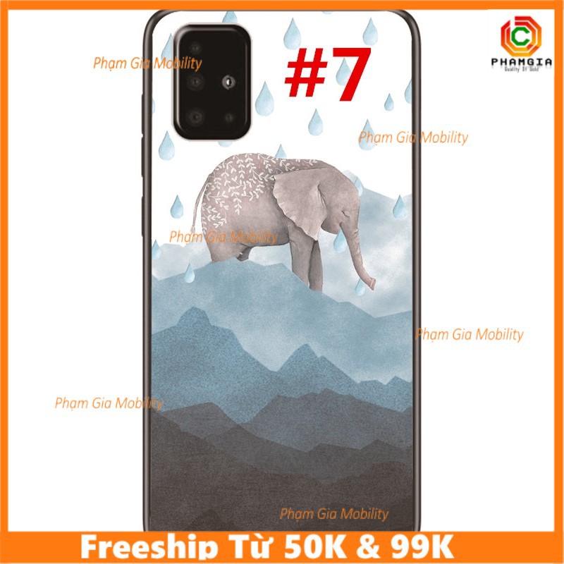 Case ốp lưng Cartoon Elephant Samsung Galaxy A71/A51/A41/A31/A21/A11 Soft, TPU