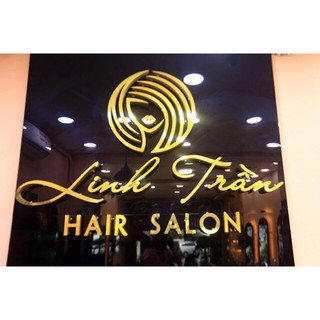 Chữ alu đỏ cắt theo mẫu trang trí