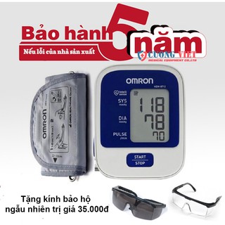 Máy đo huyết áp OMRON 8712 Kèm kính bảo hộ ngẫu nhiên
