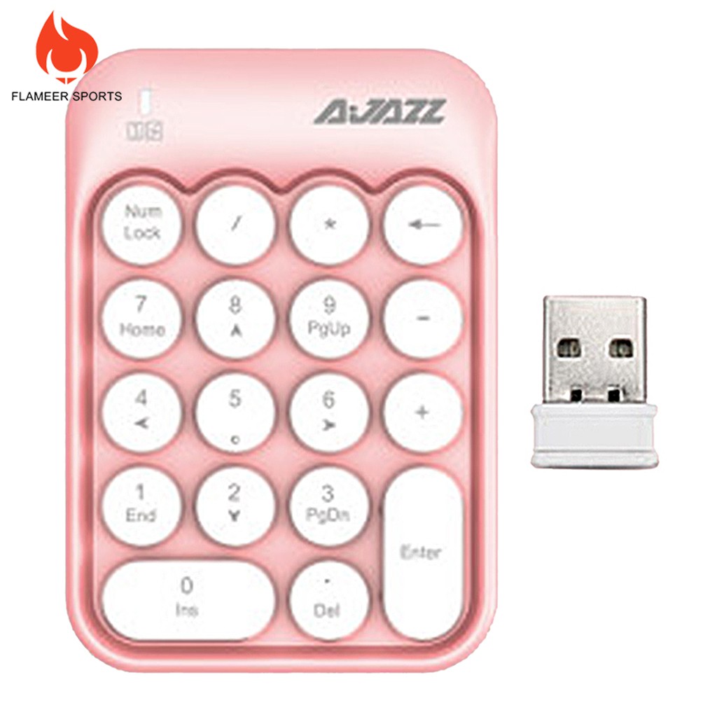 Bàn Phím Số Không Dây 18 Phím | BigBuy360 - bigbuy360.vn