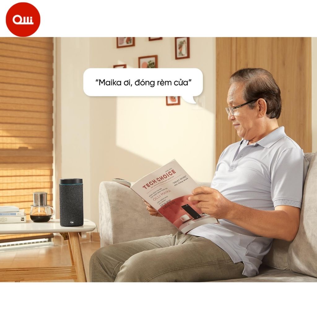 Loa thông Minh Maika Chính hãng - Loa điều khiển bằng giong nói tiếng việt wifi, bluetooth , trợ lý ảo , nhà thông minh