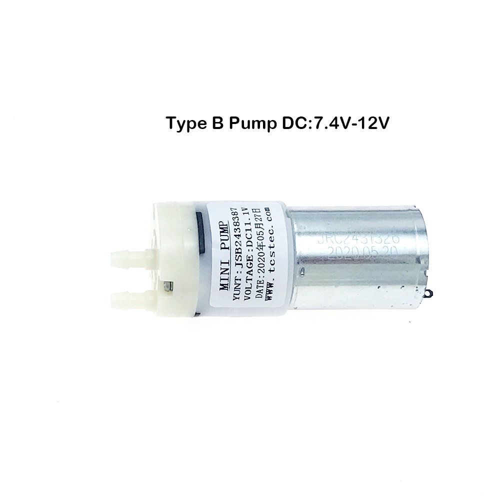 Máy Bơm Nước Mini Dc 7.4V 12V 370 Chuyên Dụng Cho Thiết Bị Tưới Nước Tự Động