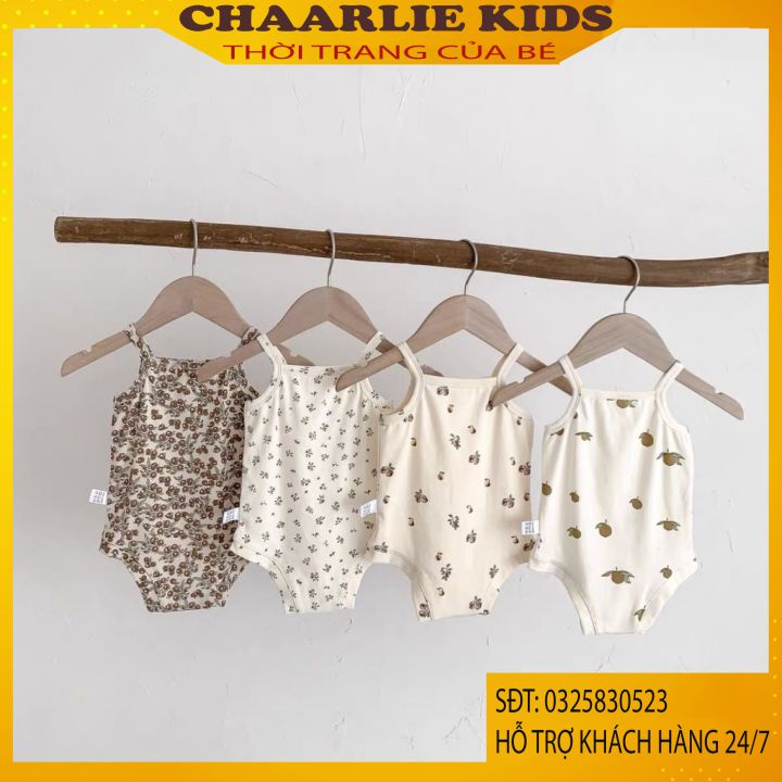 Yếm Body Cho Bé, Bộ Body Họa Tiết Cho Bé Trai Và Bé Gái Từ 5kg Đến 18kg Chaarlie Kids