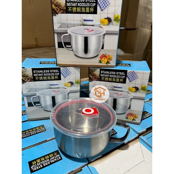 Ca Nấu Mì Có Nắp Đậy Siêu Tiện Dụng