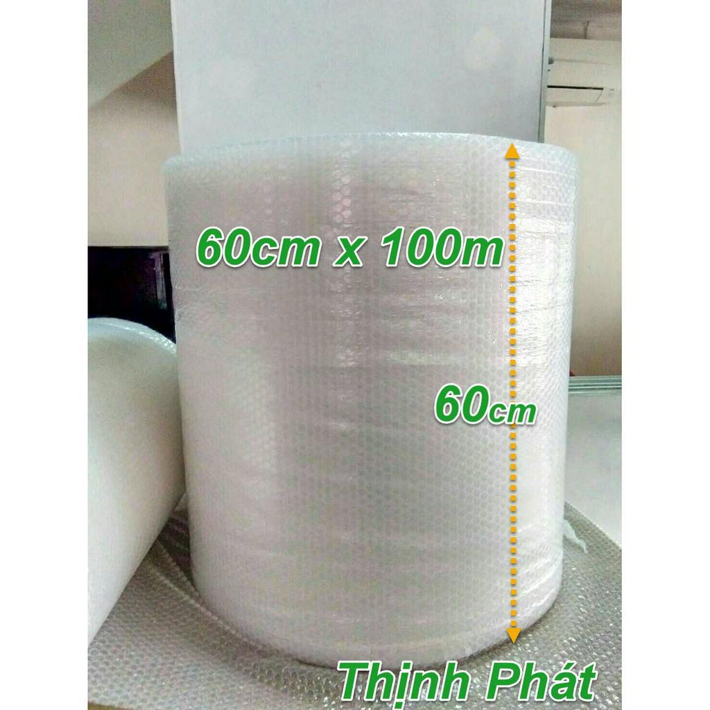 Cuộn Bóng Khí, Màng xốp hơi Bọc hàng Khổ 60cmx100m