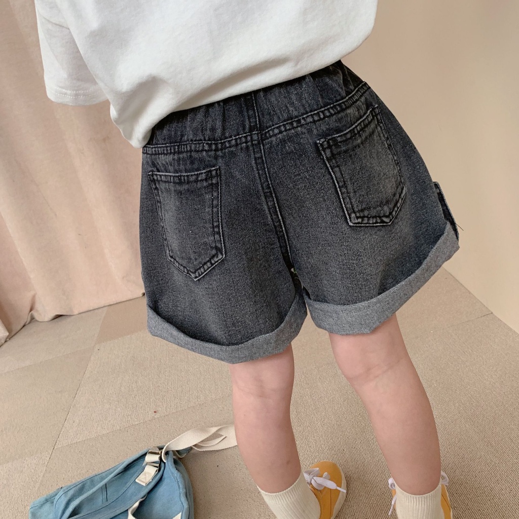 Quần đùi jean quần short jean bé trai , bé gái từ 7kg- 22kg QK20