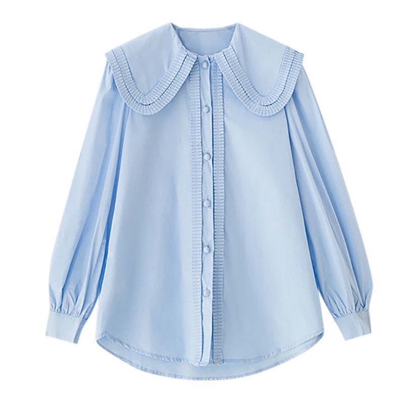 FREESHIP - SƠ MI BÁNH BÈO 2MÀU XANH TRẮNG | BigBuy360 - bigbuy360.vn