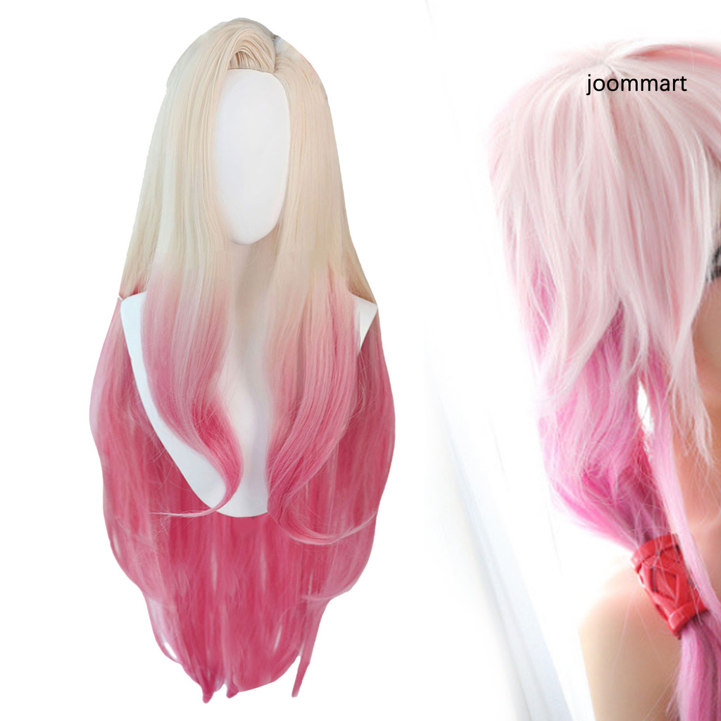 Tóc giả cosplay màu hồng kiểu dáng thời trang