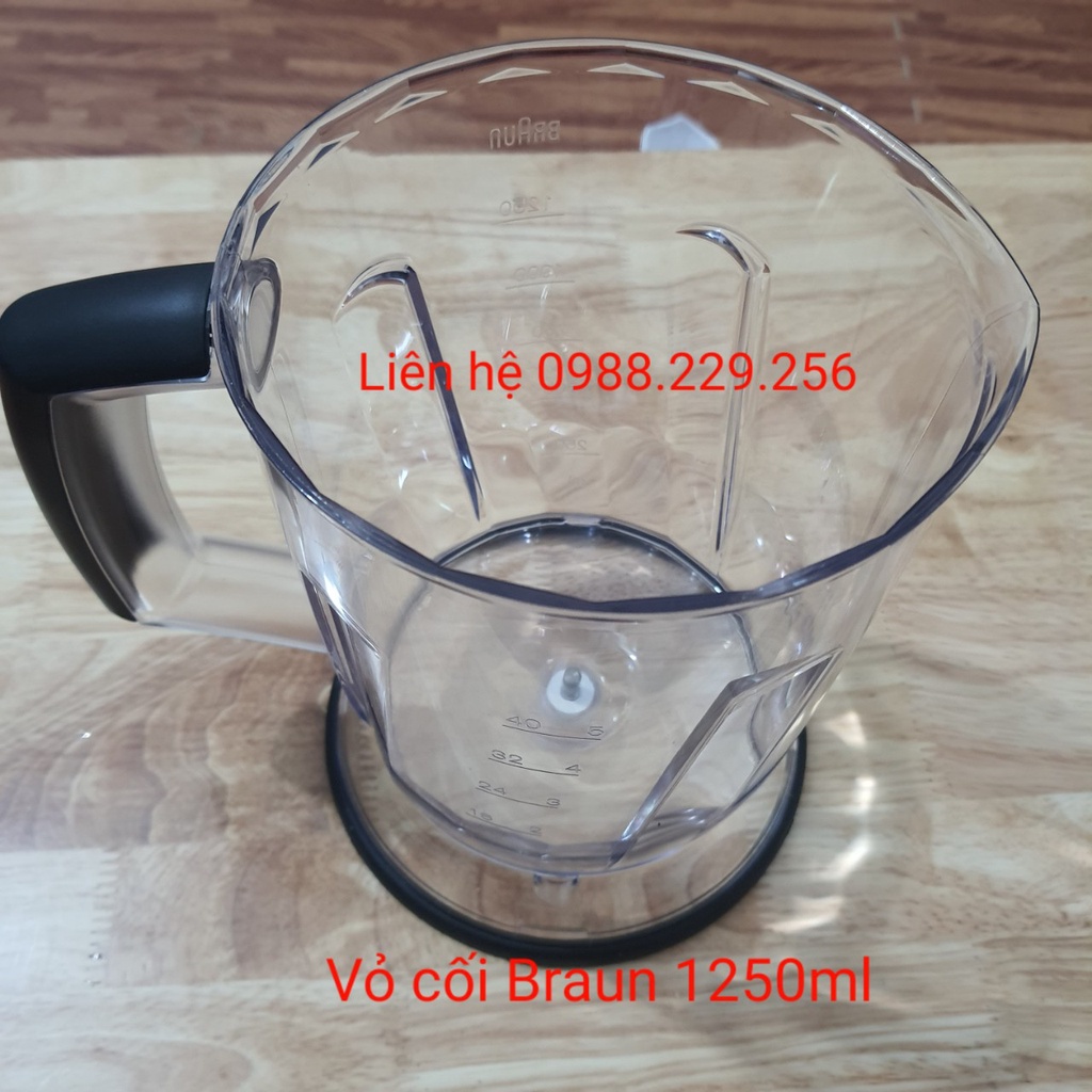 Phụ kiện máy xay cầm tay braun 1250ml