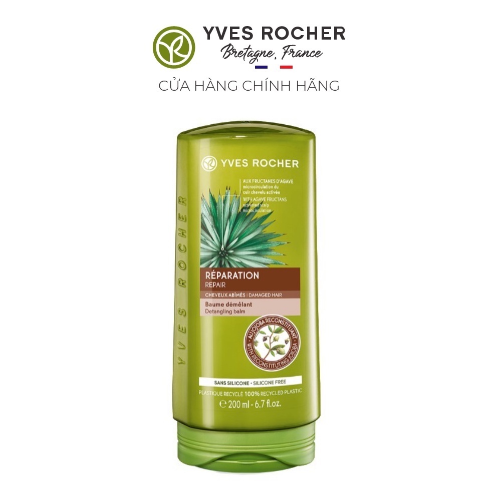 Dầu Xả Chăm Sóc Tóc Phục Hồi Yves Rocher Repair Detangling Balm 200ml