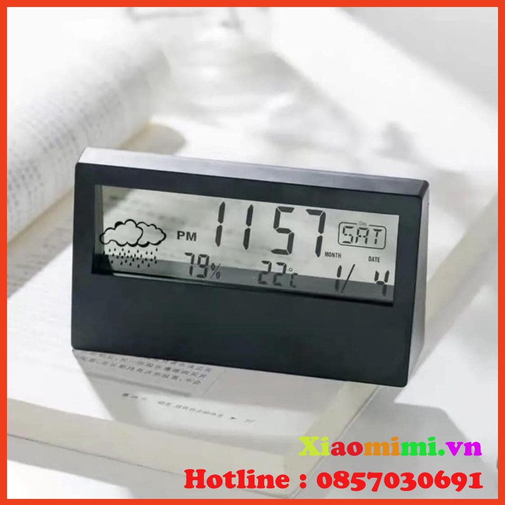 Đồng Hồ Báo Thức Điện Tử Để Bàn Thiết Kế Độc Đáo Tiện Dụng