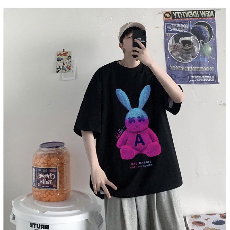 Áo Thun Nam Nữ Dáng Unisex Form Rộng Phong Cách Ulzzang [ẢNH THẬT] Chất Áo Phông Mềm Mịn ★