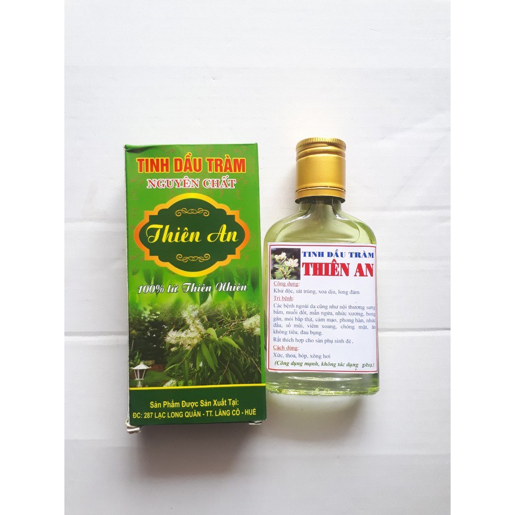 Tinh Dầu Tràm Huế Nguyên Chất Thiên An 100ml