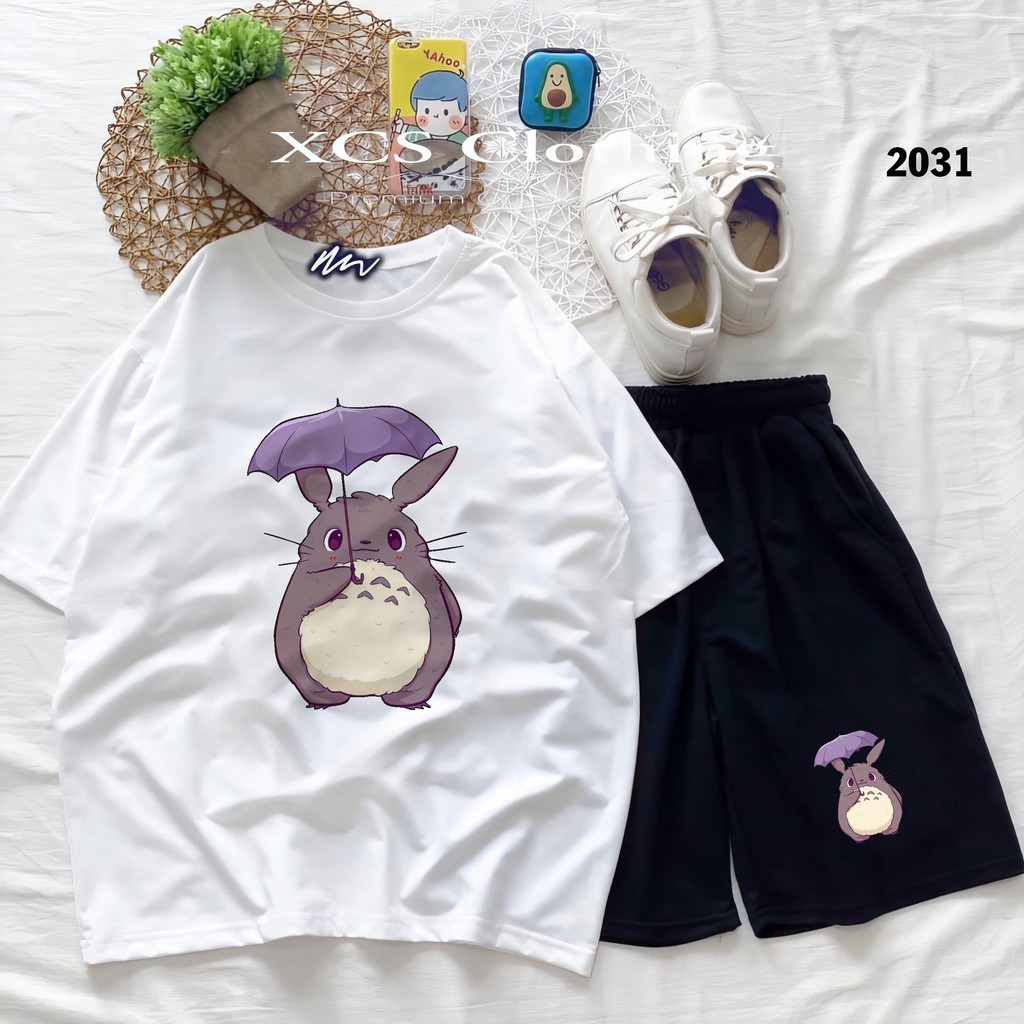 Đồ Bộ Hoạt Hình Unisex – Aossi , Set Cartoon, Freesize, Thun Cotton, Nam Nữ Đều Mặc Được