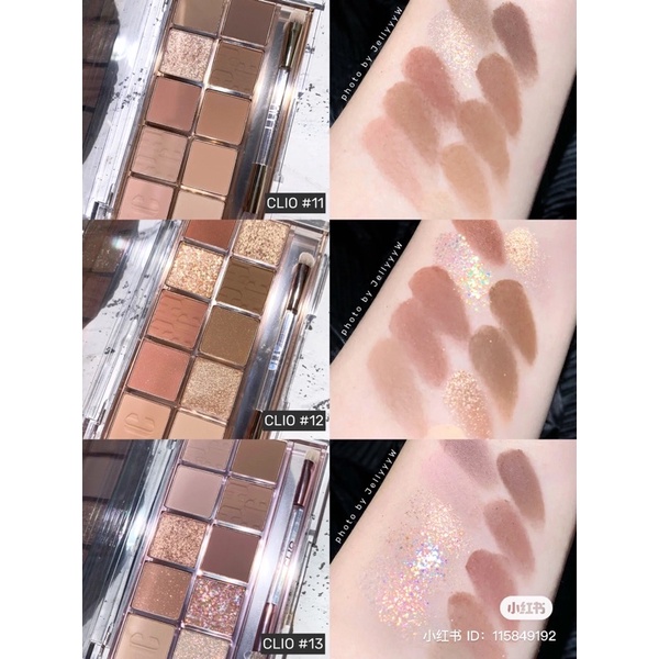 Bảng Phấn mắt Clio Pro Eye Palette Hàn Quốc